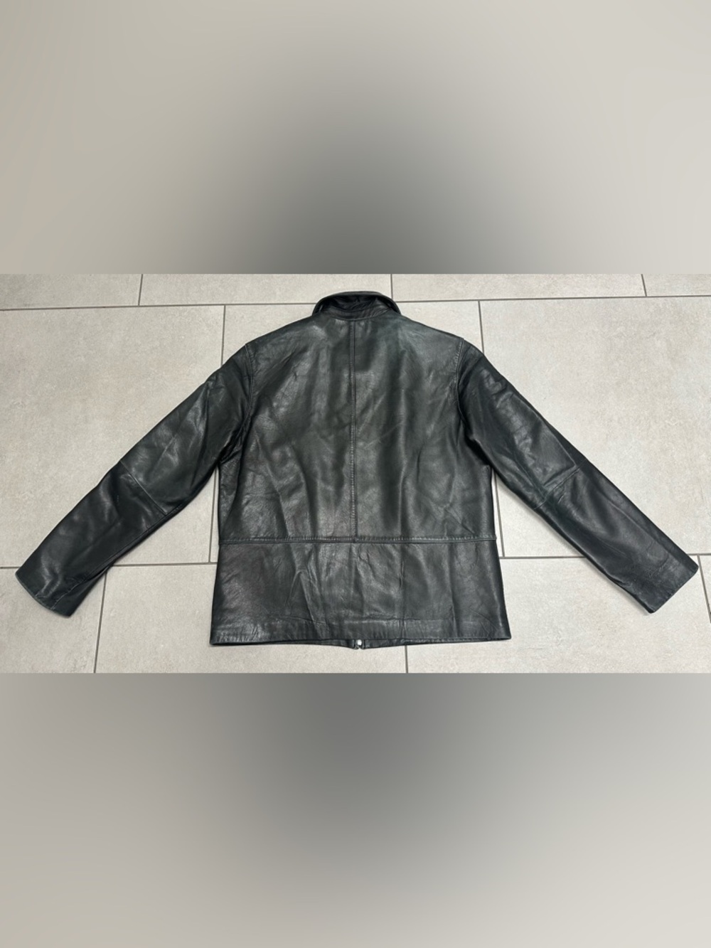 VTG Men’s Black WILSONS LEATHER JACKET Medium Pelle Studio Removable Lining - Picture 3 of 12